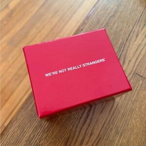 We're Not Really Strangers Card Game